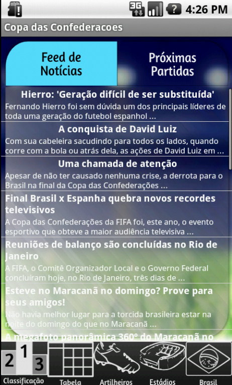 Copa das Confederacoes截图1