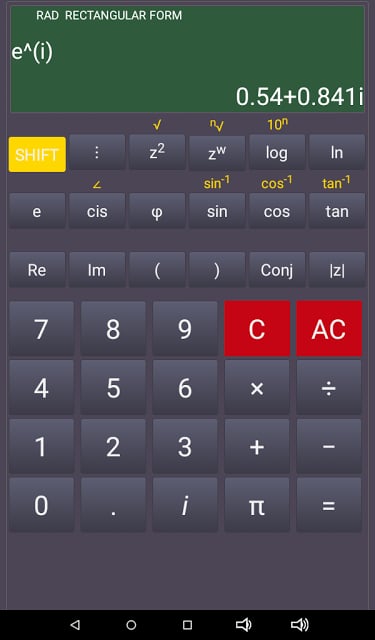 Z Complex Calculator截图6