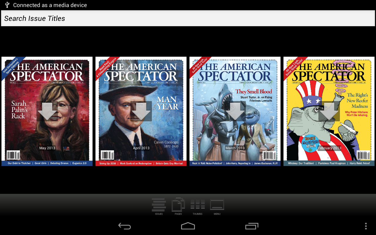 American Spectator for Android截图1