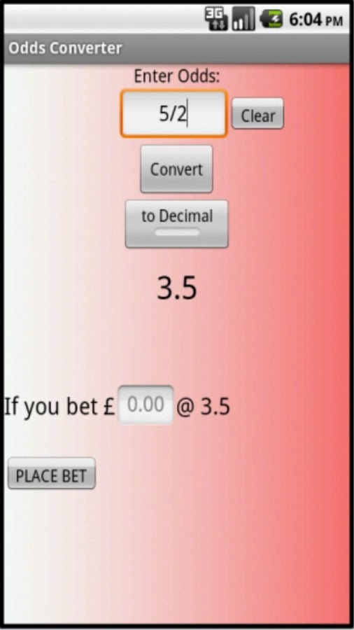 Odds Converter截图2