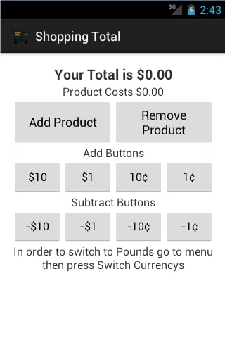 Budget - Shopping Calculator截图1