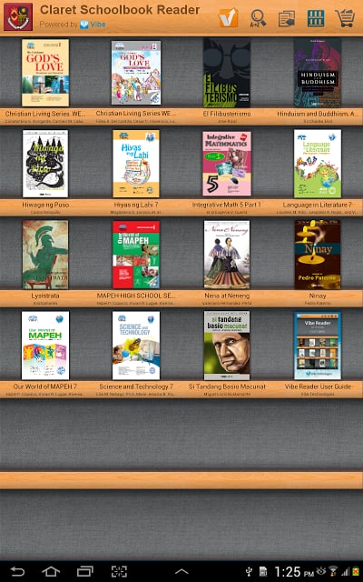 Claret eBook Reader截图5