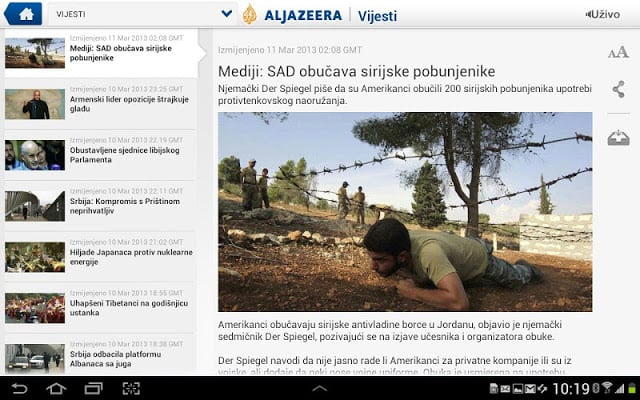 Al Jazeera Balkans for Tablets截图2