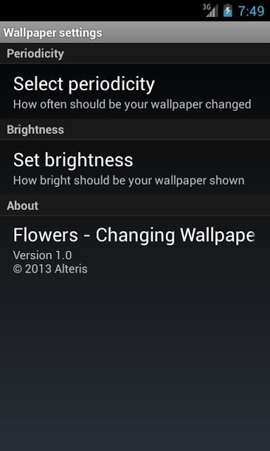 Flowers - Changing Wallpaper截图3