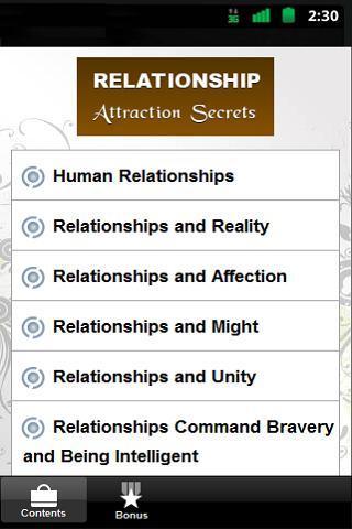 Relationship Attraction Secrets截图2