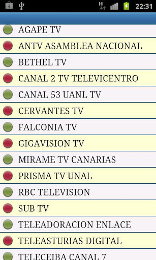 Live TV Mexico截图1