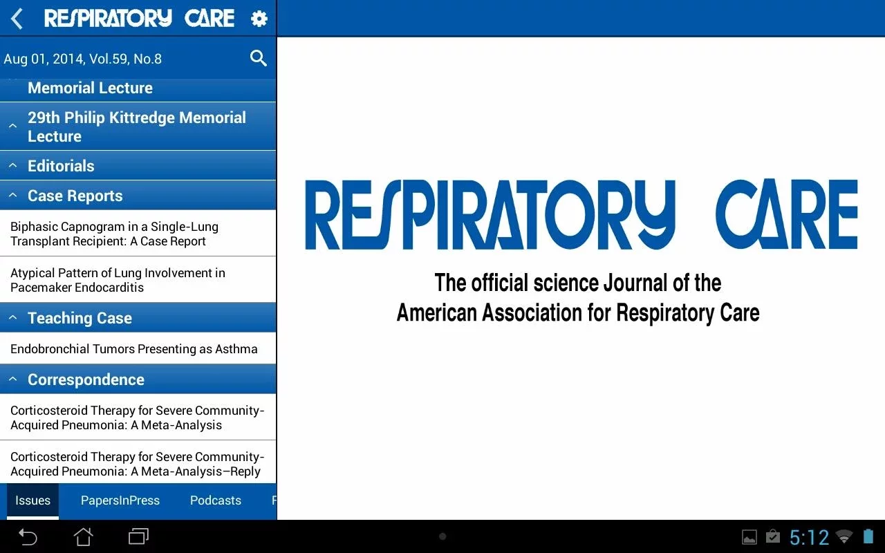 RESPIRATORY CARE截图3