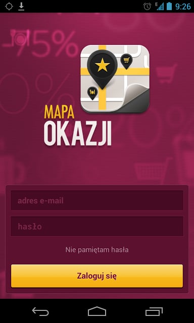 Mapa Okazji截图2