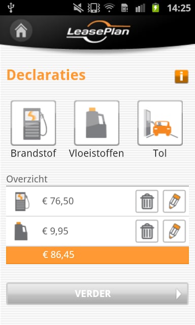 Mijn LeasePlan App截图7