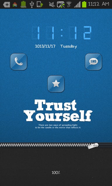 Trust Yourself Go Locker theme截图2