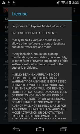 Jelly Bean 4.x Airplane Mode Helper截图1