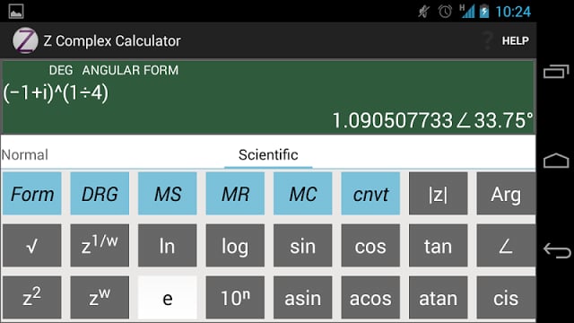 Z Complex Calculator截图2