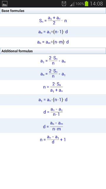 Math Sequences截图2