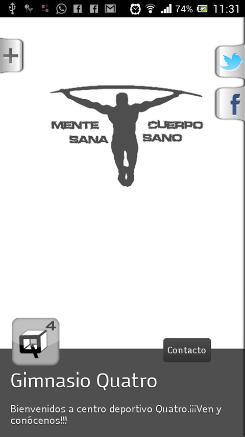 Gimnasio Quatro截图1