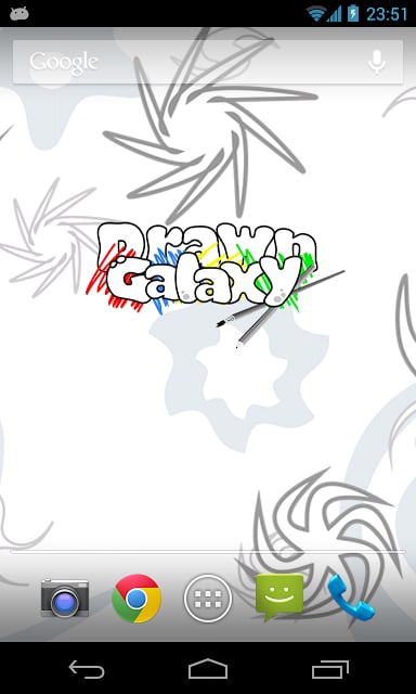 Drawn Galaxy LiveWallpaper截图2