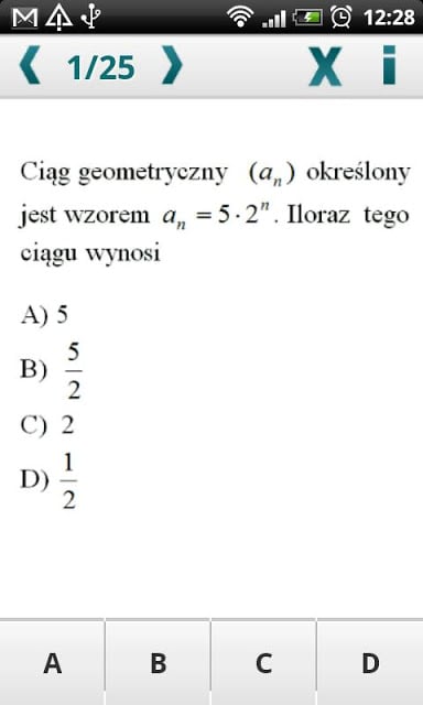 Matura Matematyka DEMO截图1