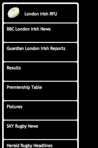 London Irish RFU截图2