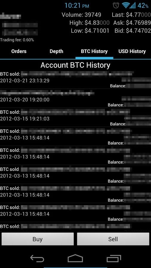 Bitcoin Trader截图6