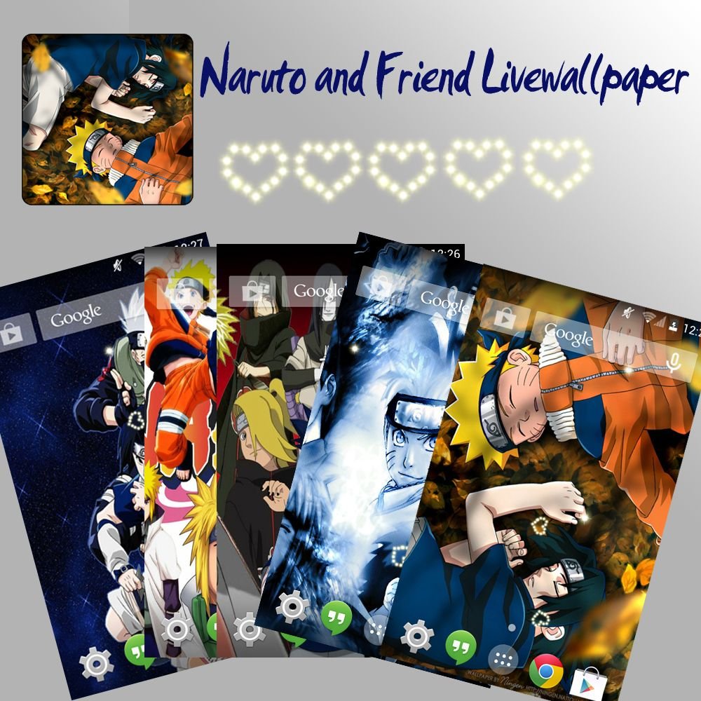 Naruto and Friend Live wall截图6