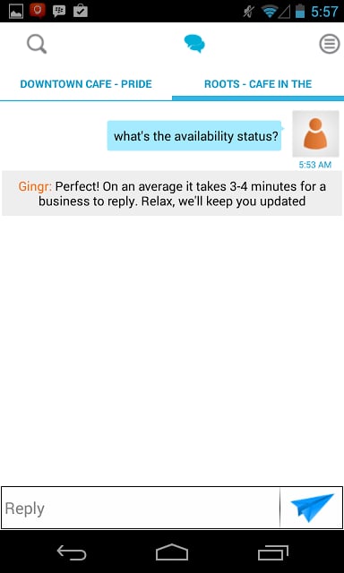 Gingr (Chat with Businesses)截图8