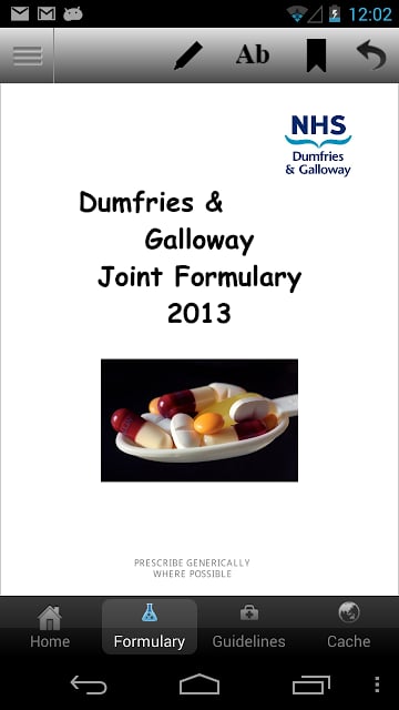 Dumfries &amp; Galloway Formulary截图6