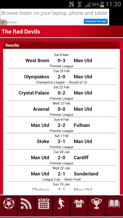 Manchester United Match ...截图3