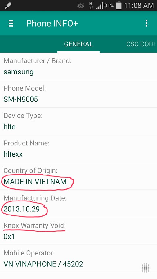 Phone INFO+ ★Samsung★截图2