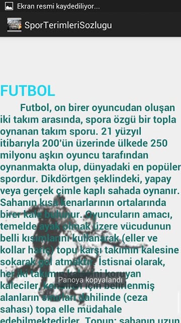 Spor Terimleri S&ouml;zl&uuml;ğ&uuml;截图10