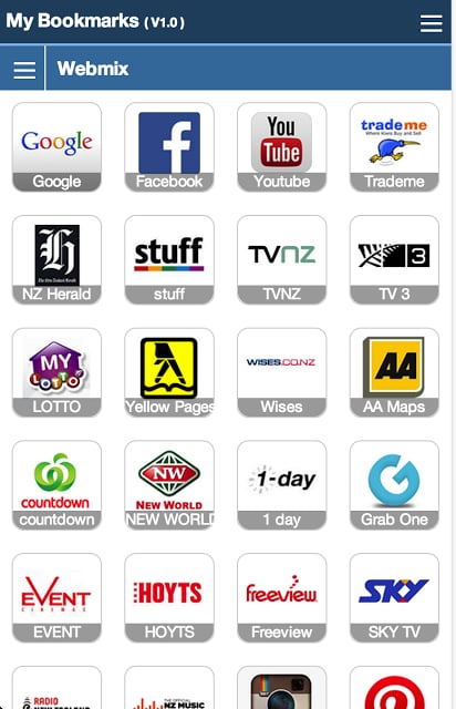 My Bookmarks NZ截图2