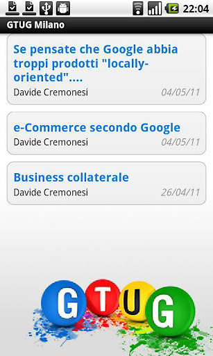 GTUG Milano截图2