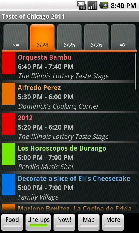 Taste of Chicago 2011截图2