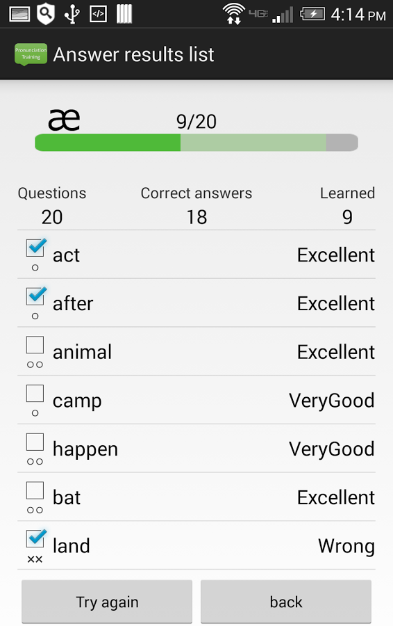 Pronunciation Training截图4