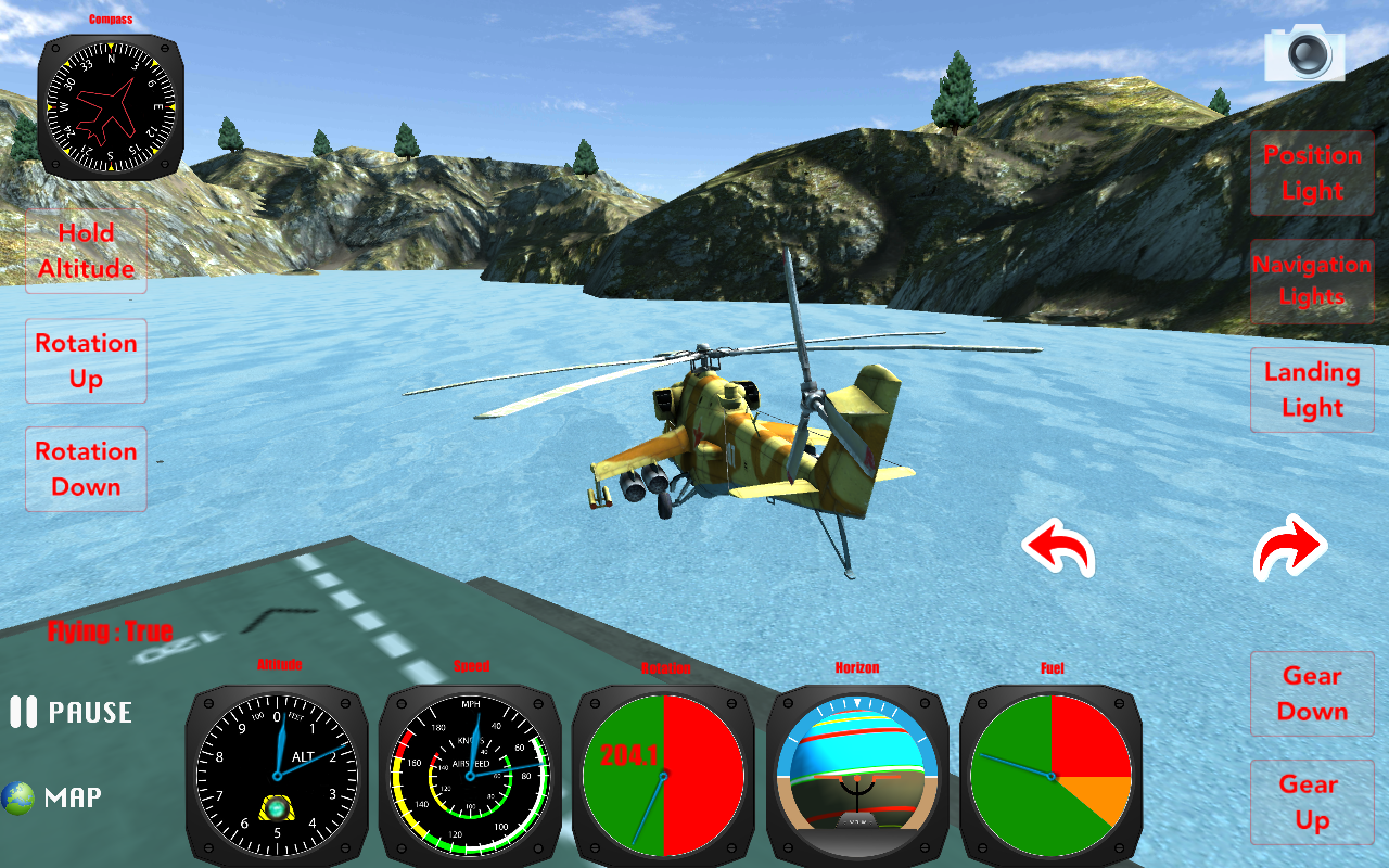 X Helicopter HD截图7