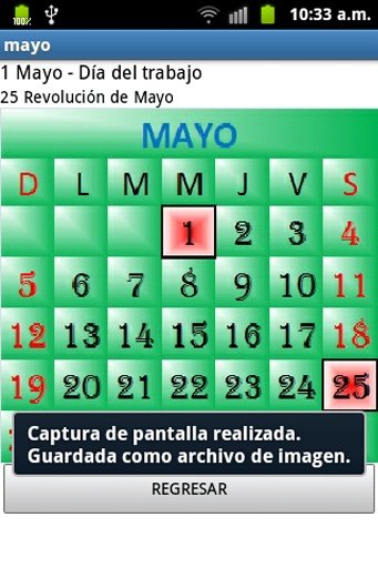 Calendario Festivos Argentina截图4