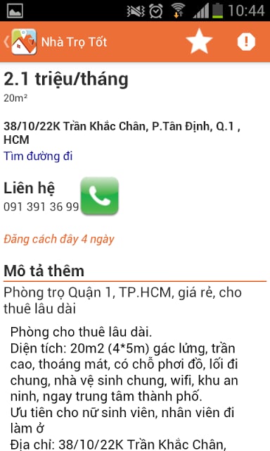 Nh&agrave; Trọ Tốt - thue nha tro tot截图6