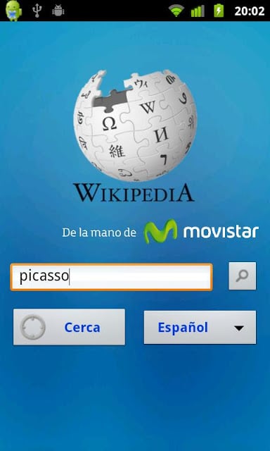 Wikipedia con Movistar (Ec)截图3