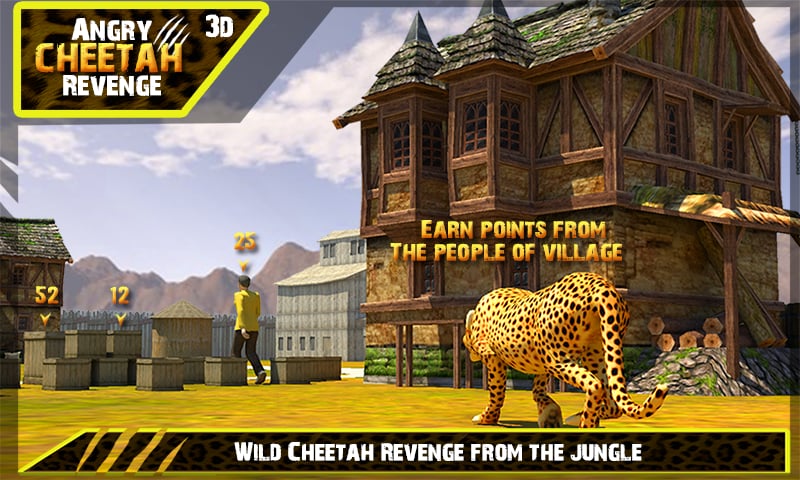 Wild Cheetah Revenge 3d ...截图3