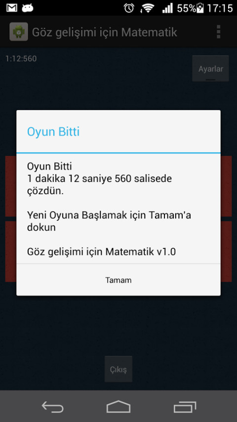 Göz Gelişimi için Matematik截图5