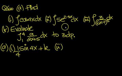 C3 2011 WJEC AS-Level Maths Past Papers截图4