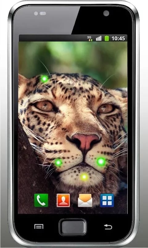 Snow Leopard Eyes HD LWP截图4