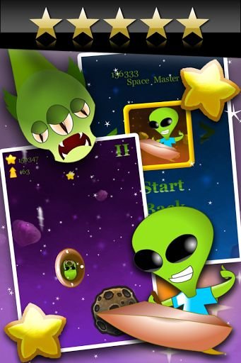 Alien Space Cadet Go !!!截图2