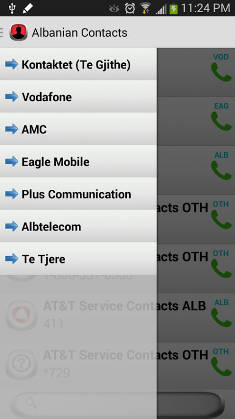 Albanian Contacts截图2