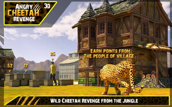 Wild Cheetah Revenge 3d ...截图2