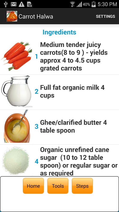 Carrot Halwa截图3