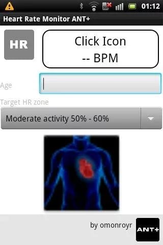 Heart Rate Monitor Ant+截图3