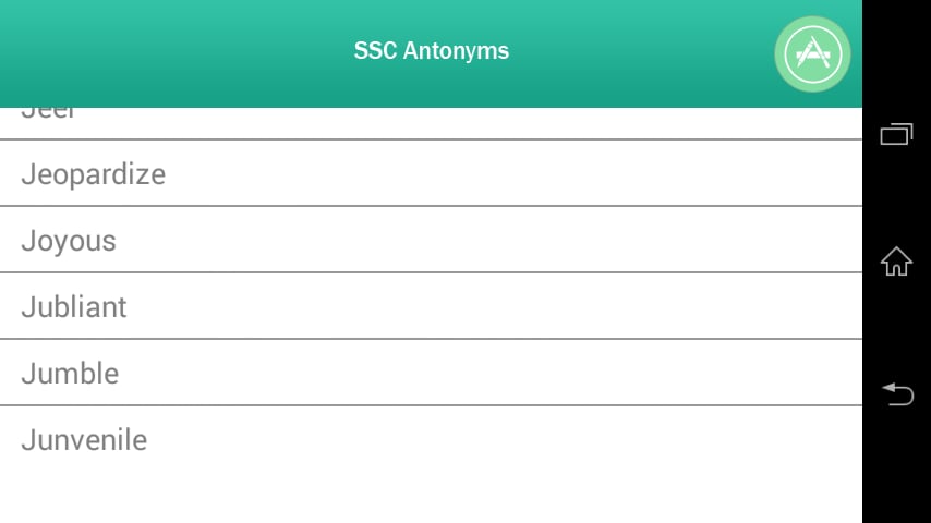 SSC ANTONYMS截图1