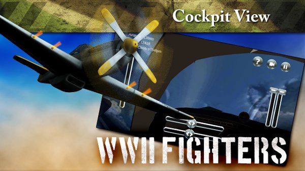 World War 2 Fighter Flight Sim截图4