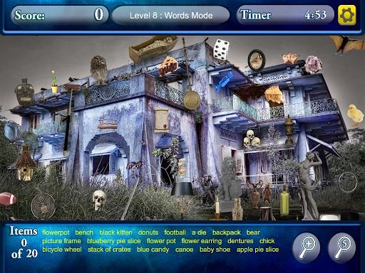 Hidden Objects Haunted Worlds截图2