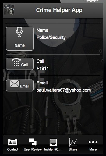 Crime Helper App截图1