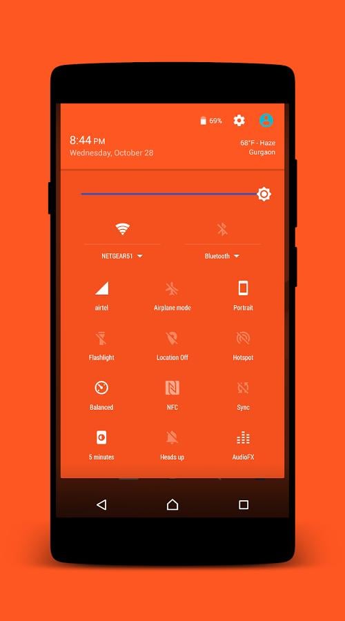 Xperia Z5 Orange截图1